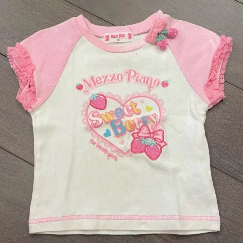 Berry Cute Patch Tee