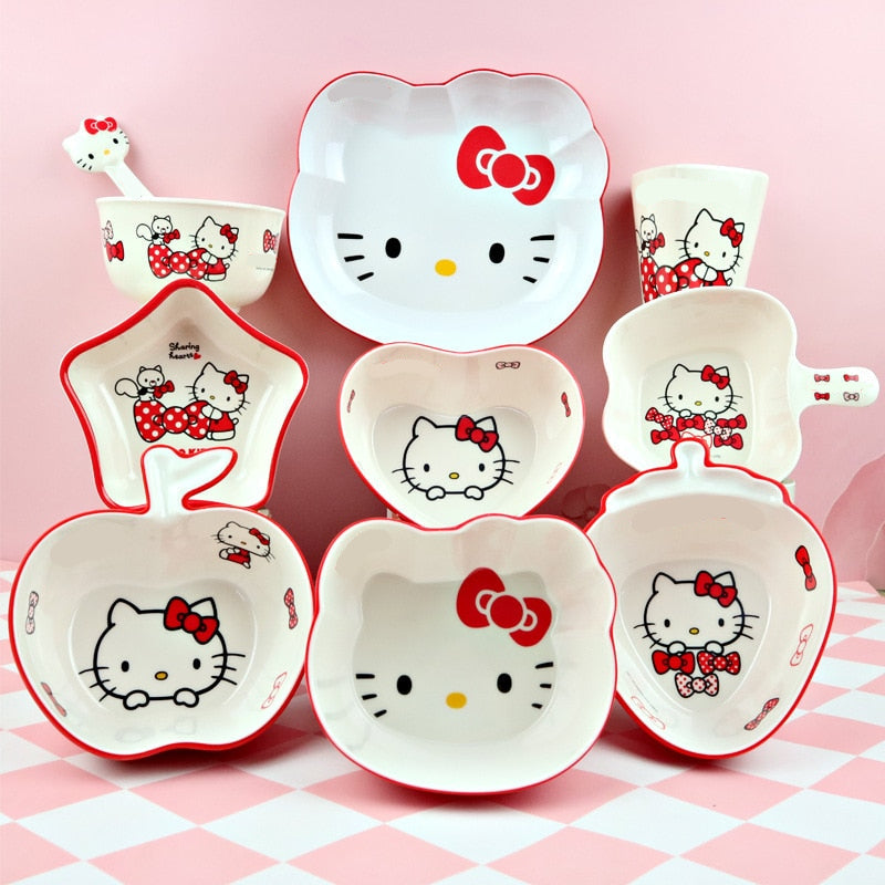 Hello Kitty Tableware Set Juneptune