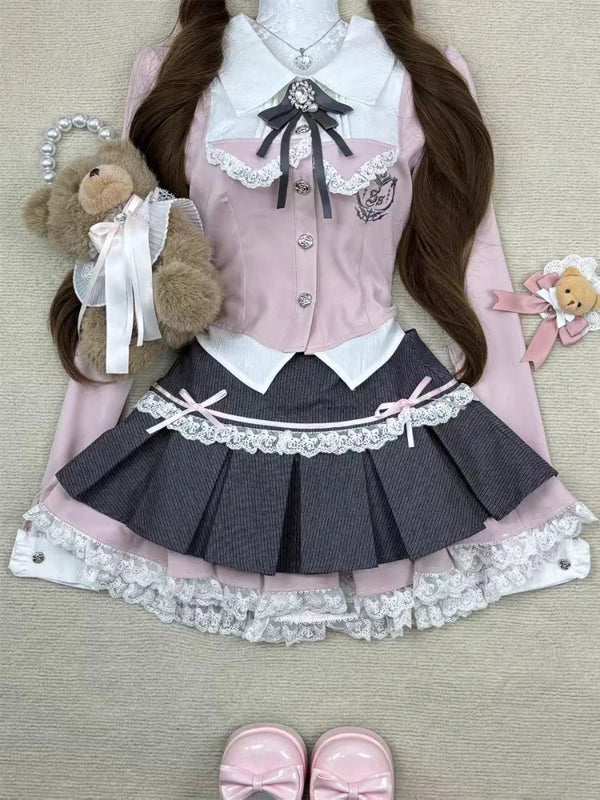 Rose Academia Outfit Set