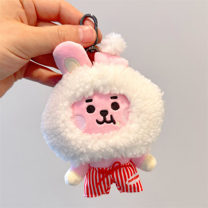 KPOP BT21 BTS Dessert Keychain Plush - Juneptune