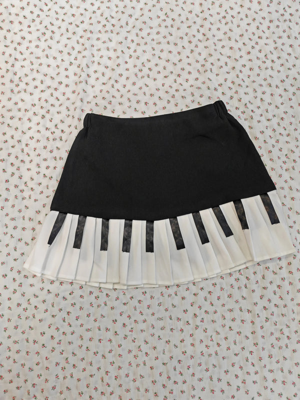 Y2K Piano Skirt
