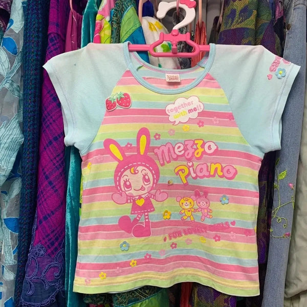 Pastel Rainbow Bunny Tee