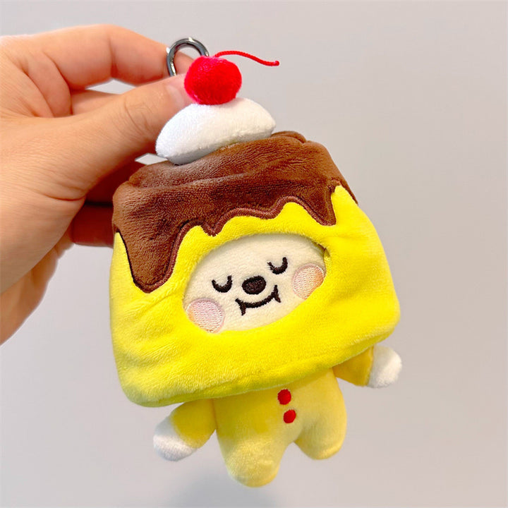 KPOP BT21 BTS Dessert Keychain Plush - Juneptune