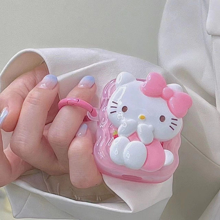 Sanrio Hello Kitty Pink Airpods Case - Juneptune