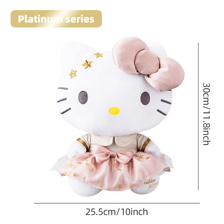 Sanrio Friends White & Gold Limited Edition Plush Toy - Juneptune