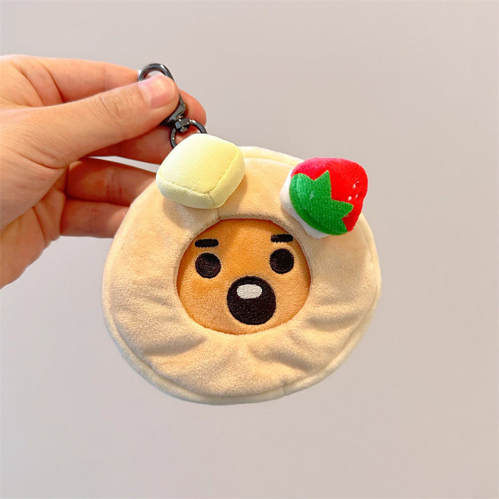 KPOP BT21 BTS Dessert Keychain Plush - Juneptune