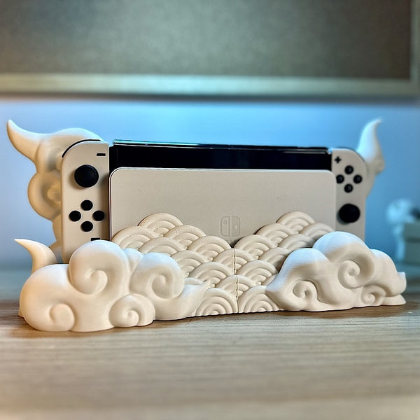 Aesthetic Cloud Nintendo Switch Stand Holder - Juneptune