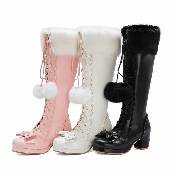 Winter Princess High Boots