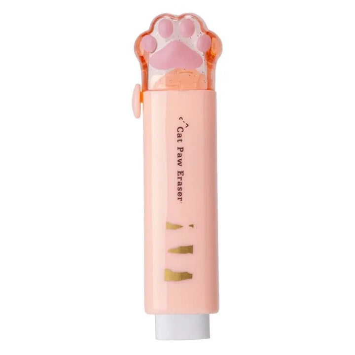 Cute Push-Pull Cat Paw Eraser - Juneptune