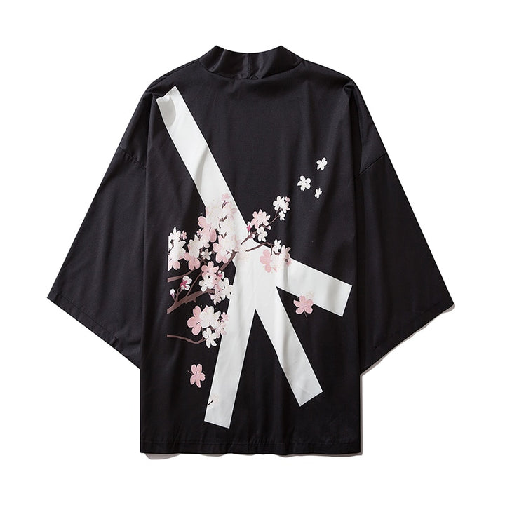 Streetwear Japanese Print Kimono - Juneptune