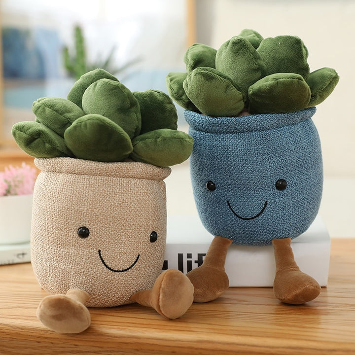 Kawaii Potted Plant Plushies - Juneptune