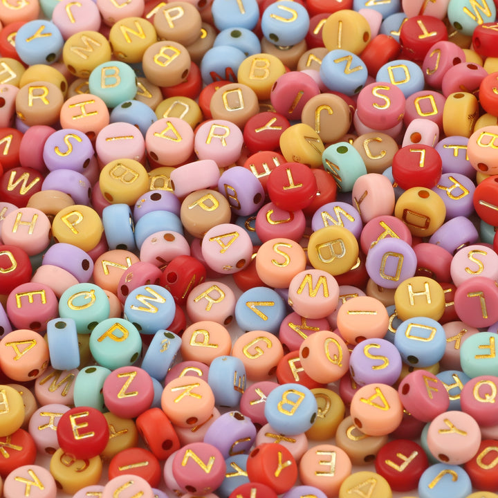 Colorful Alphabet DIY Beads - Juneptune