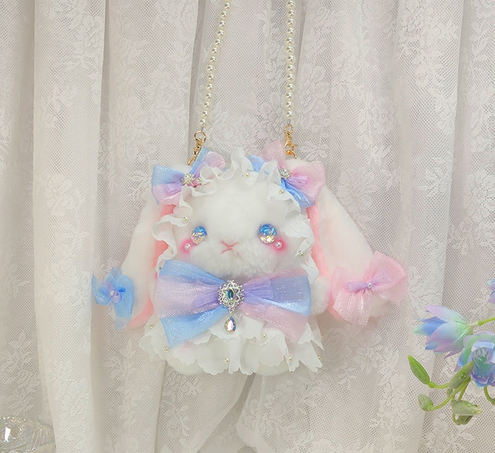Cute Lolita Bunny Hand Bag Plush - Juneptune