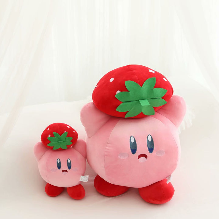 Kirby Cute Strawberry Standing Plush Toy - Juneptune