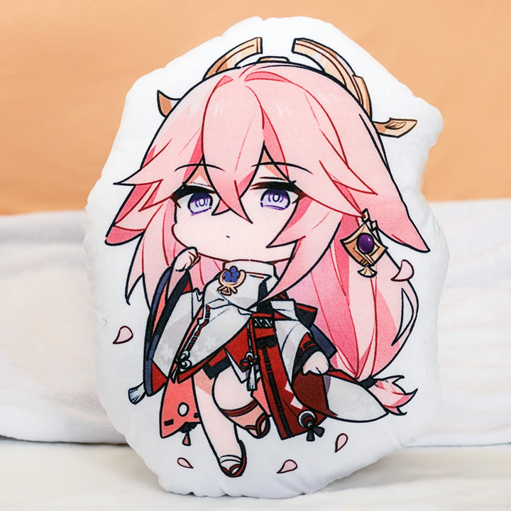 Genshin Impact Double Print Plush Pillow - Juneptune