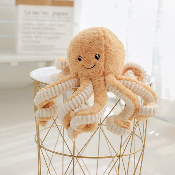 Kawaii Pastel Oversized Octopus Plush - Juneptune