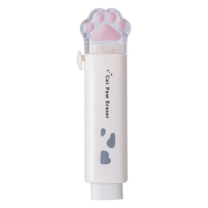 Cute Push-Pull Cat Paw Eraser - Juneptune