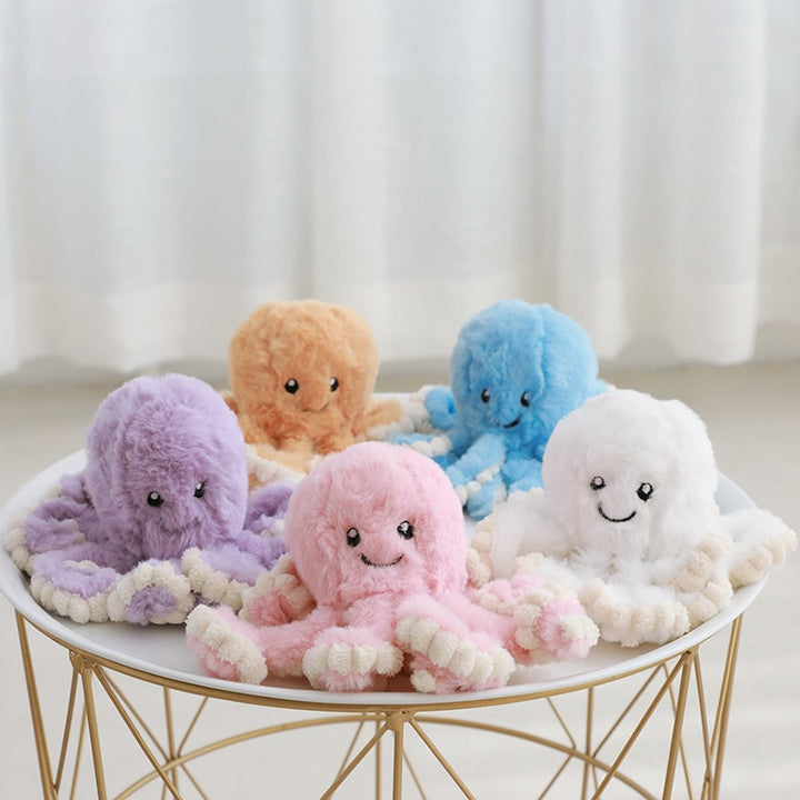 Kawaii Pastel Oversized Octopus Plush - Juneptune