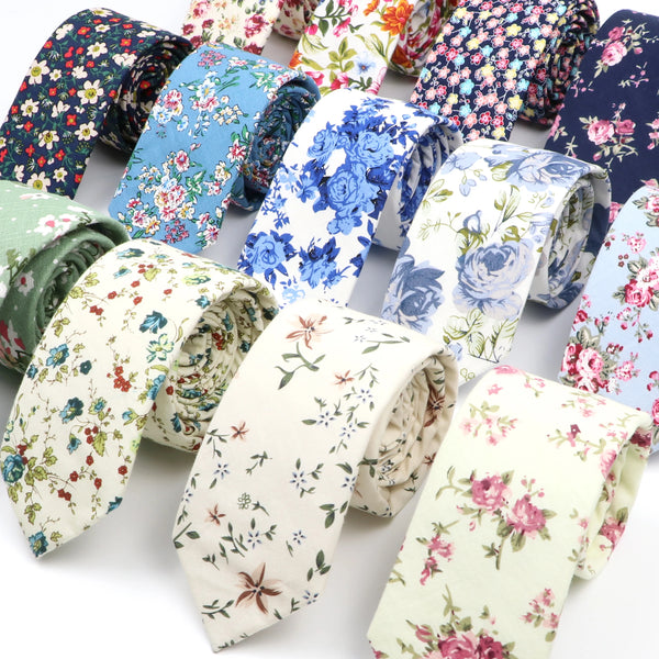 Garden Symphony Floral Tie Collection
