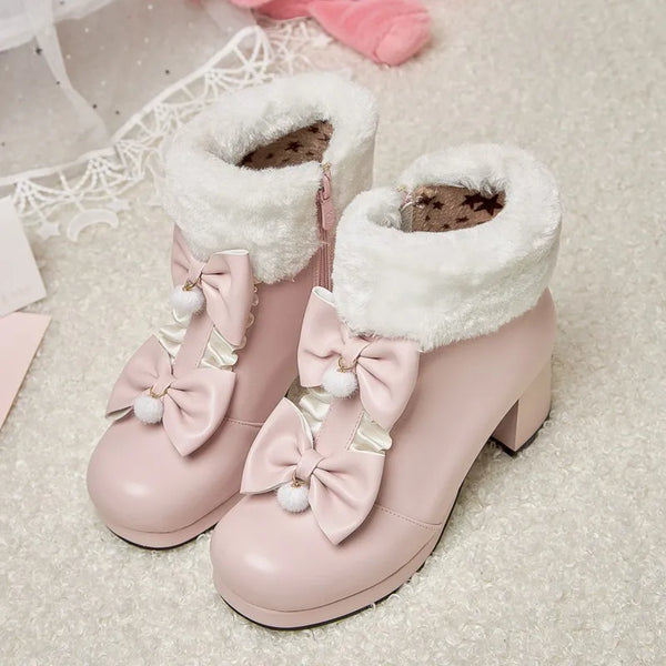 Winter Warm Princess Boots