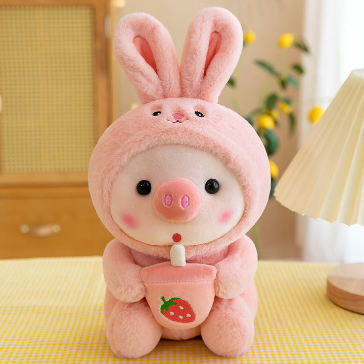 Kawaii Pig Stuffed Plushie - Juneptune
