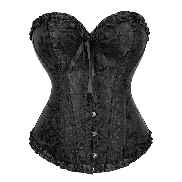 Kawaii Lolita Push Up Lace Corset - Juneptune