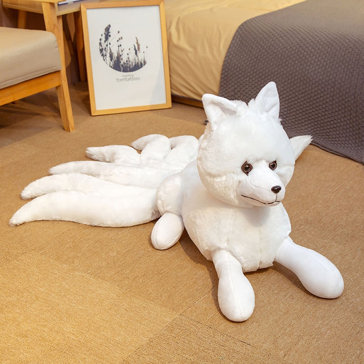 Nine Tailed Fox Fluffy Plush Toy - Juneptune