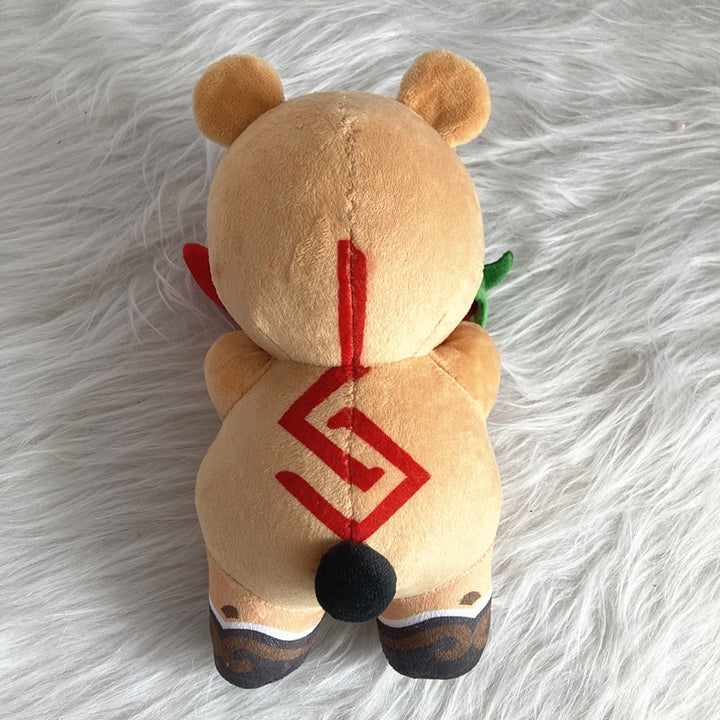 Genshin Impact Xiangling Guoba Bear Plush Toy - Juneptune