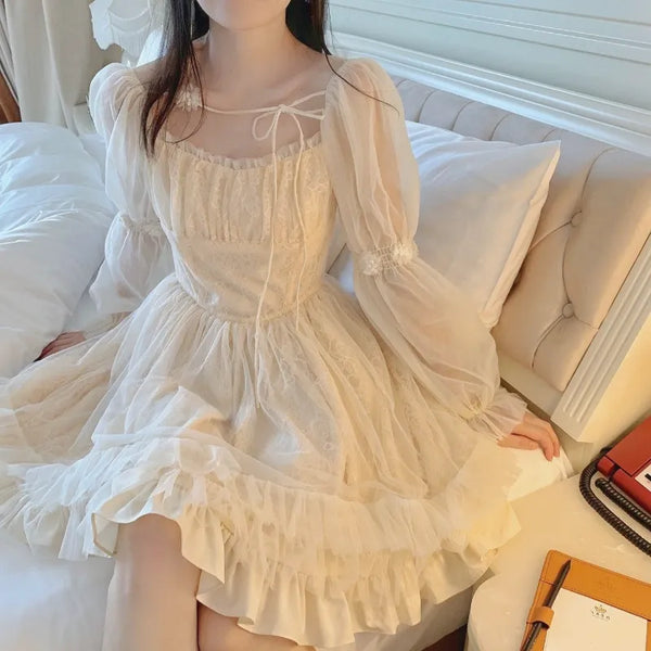 Angelic Ruffle Dress