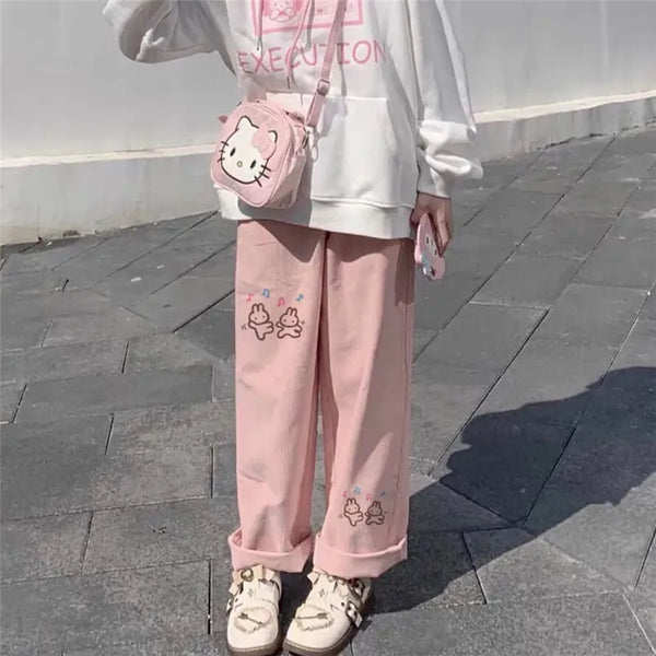 Bunny Vibe Pink Pants