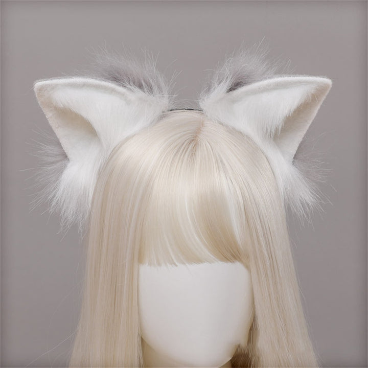 Kawaii Colorful Fluffy Cat Ears - Juneptune