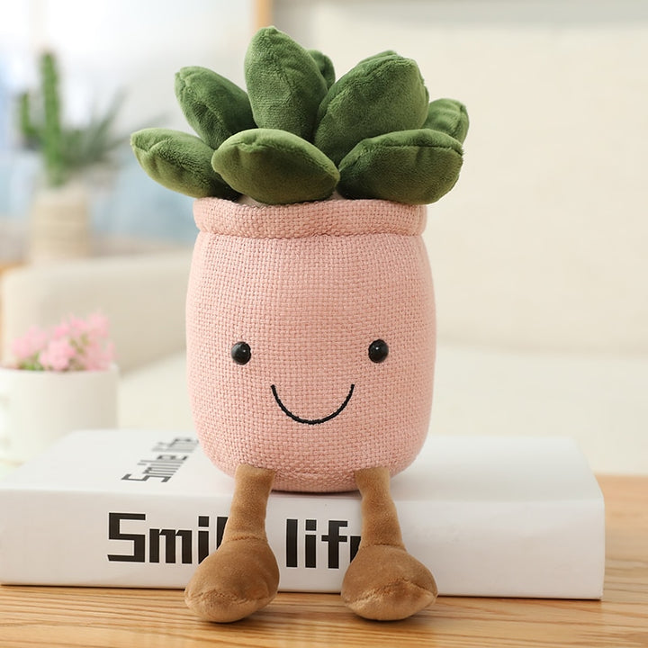 Kawaii Potted Plant Plushies - Juneptune