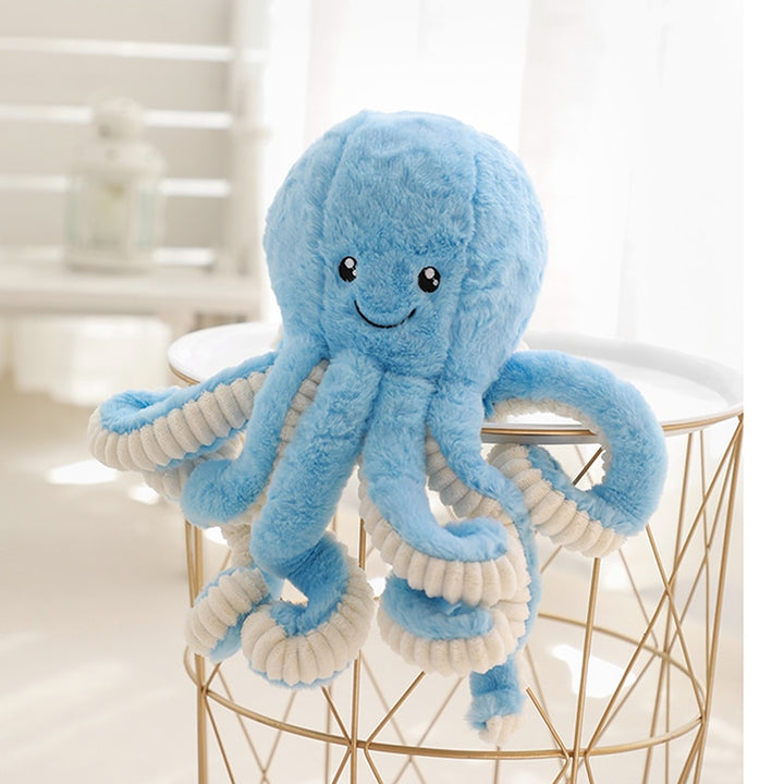 Kawaii Pastel Oversized Octopus Plush - Juneptune