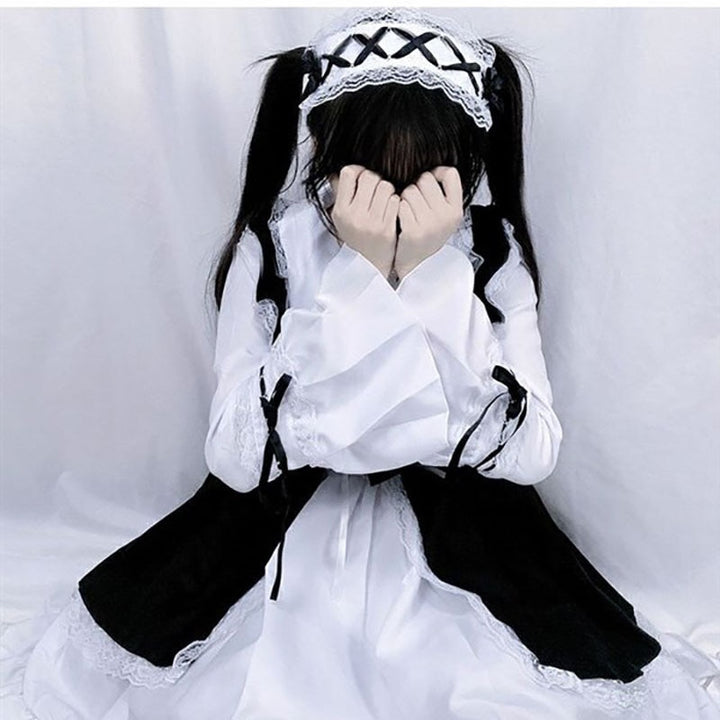 Kawaii Maid Outfit Lolita Dress - Juneptune