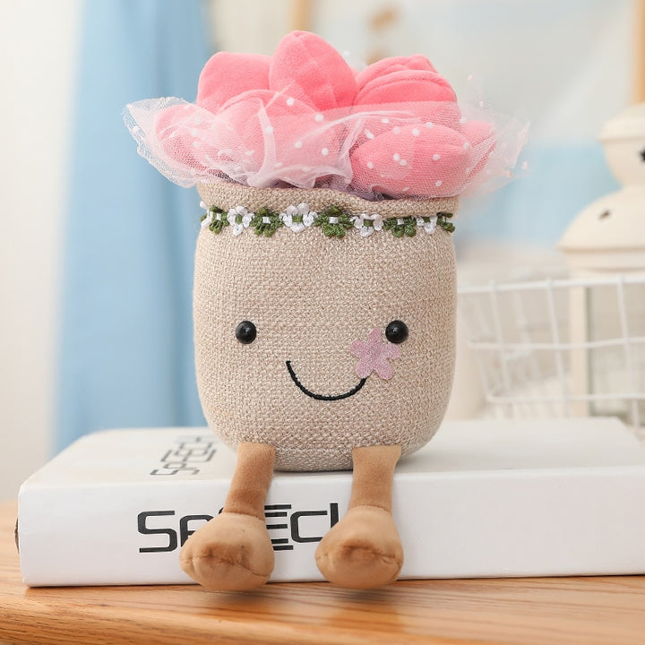 Kawaii Potted Plant Plushies - Juneptune