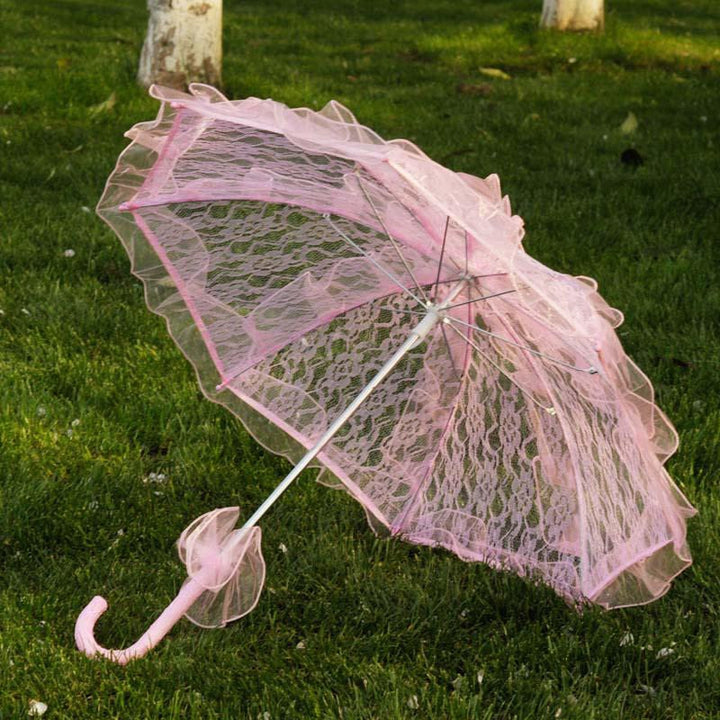 Kawaii Lolita Cotton Lace Umbrella - Juneptune