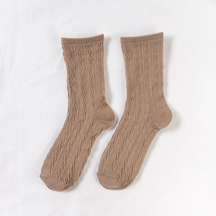 Cottagecore Bear Cotton Socks - Juneptune