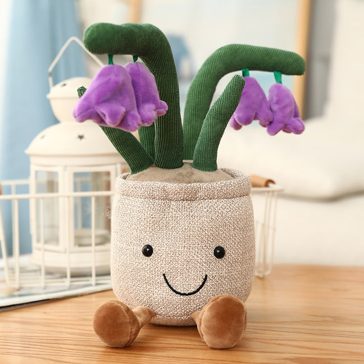 Kawaii Potted Plant Plushies - Juneptune