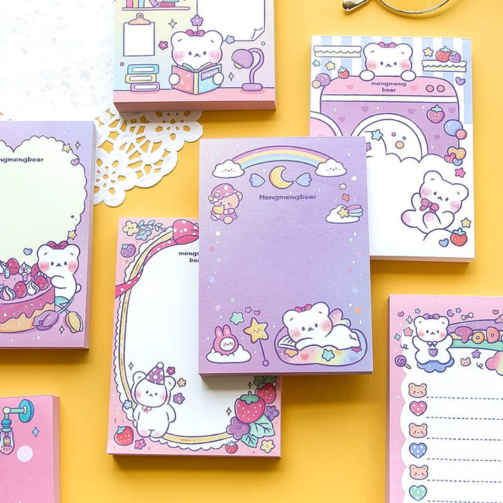 Rainbow Bear Sticky Notes – Juneptune