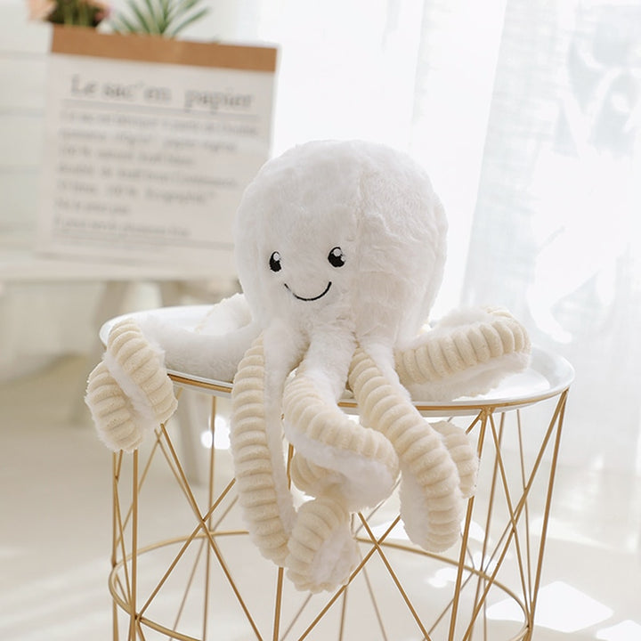 Kawaii Pastel Oversized Octopus Plush - Juneptune