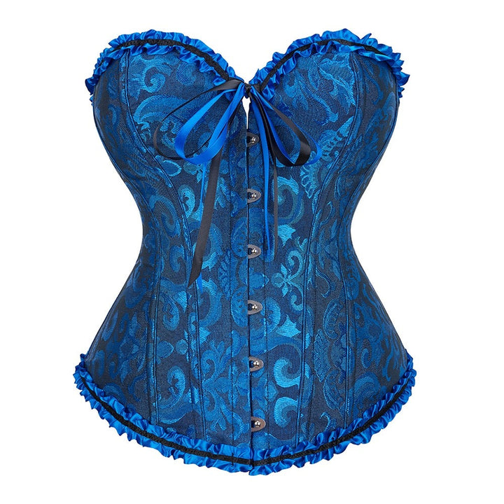 Kawaii Lolita Push Up Lace Corset - Juneptune