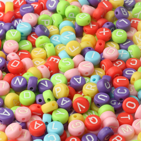 Rainbow Alphabet Bead Kit main image 0
