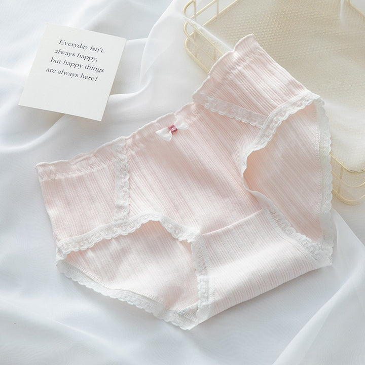 Kawaii Pink Cotton Underwear - Juneptune
