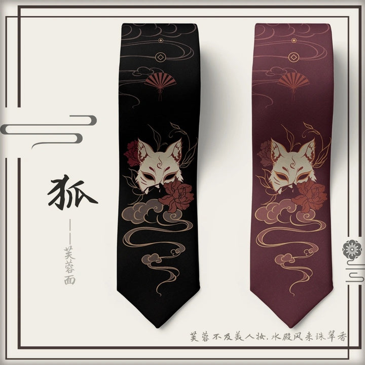 Anime Inspired Fox Neck Tie - Juneptune