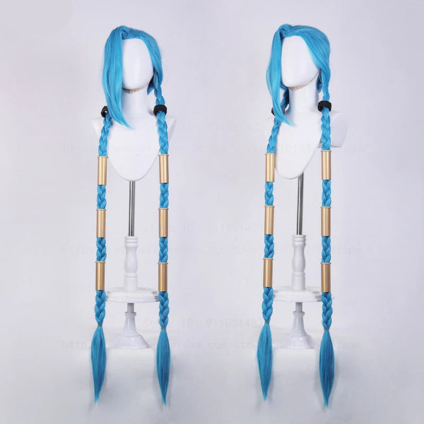 League Of Legends Jinx Cosplay Wig