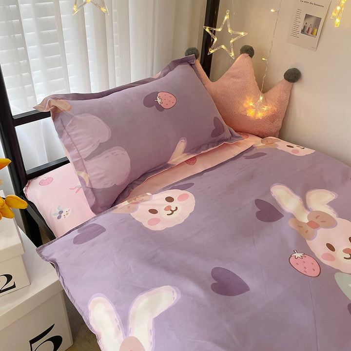 Kawaii Colorful Bedding Set - Juneptune