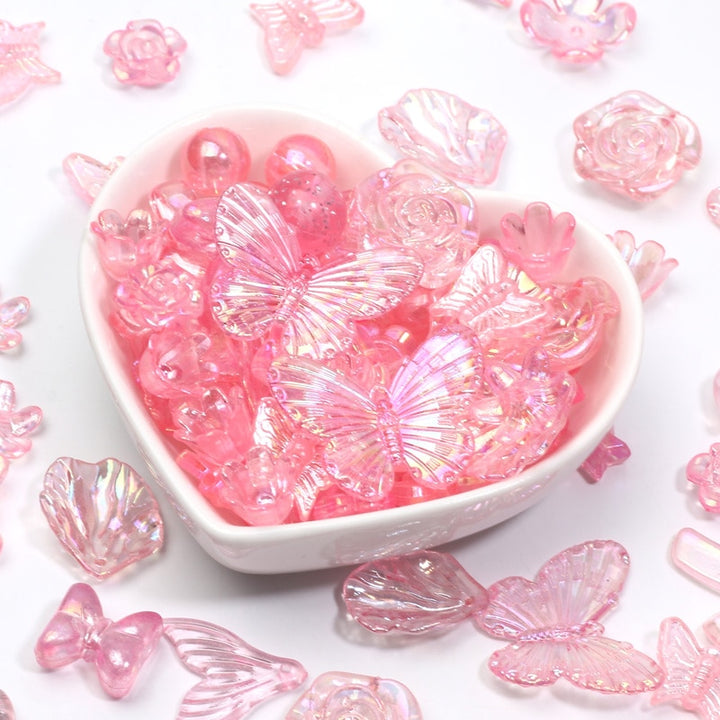 Colorful Kawaii Mix DIY Crafting Beads - Juneptune