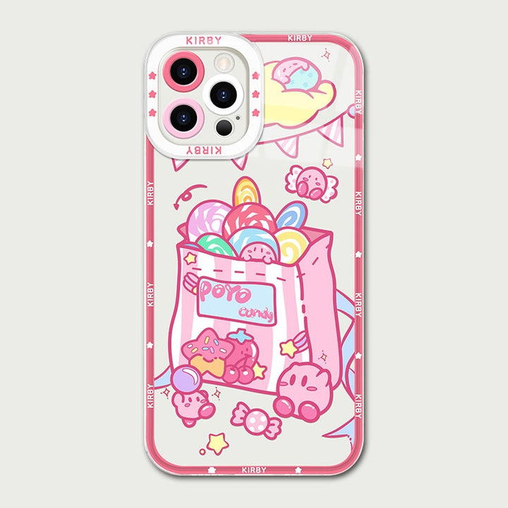 Cute Kirby Samsung Silicone Protective Phone Case - Juneptune