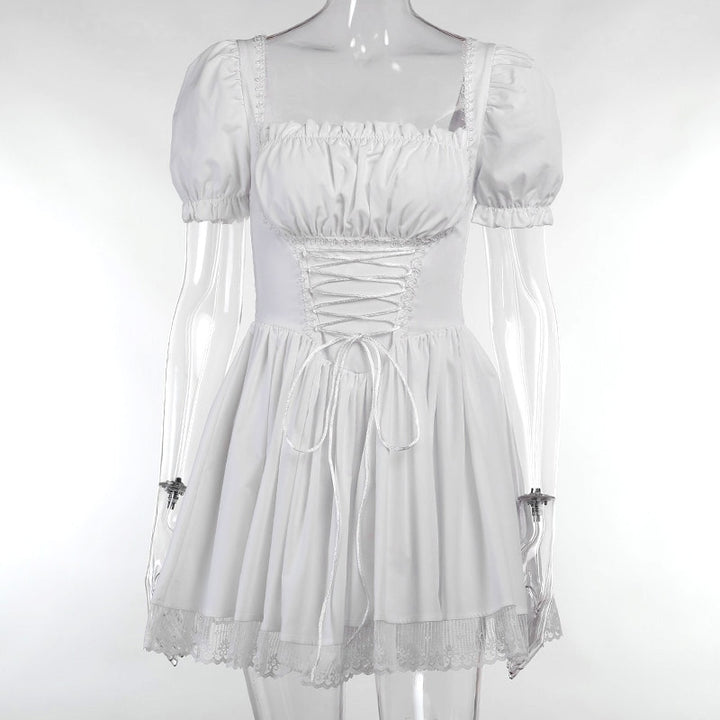 Angel White Lace Dress - Juneptune