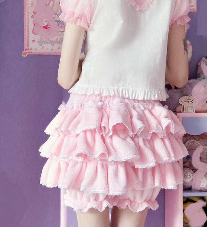 Sweet Lolita Pink Pumpkin Pants - Juneptune